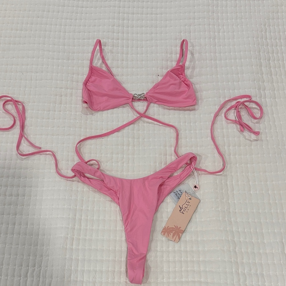 OhPolly Pink Bikini Set